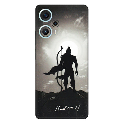 POCO Phone Skins (All Models) - Jai Siya Ram - 3D Embossed Finish (L-200) Poco F5 (5G)