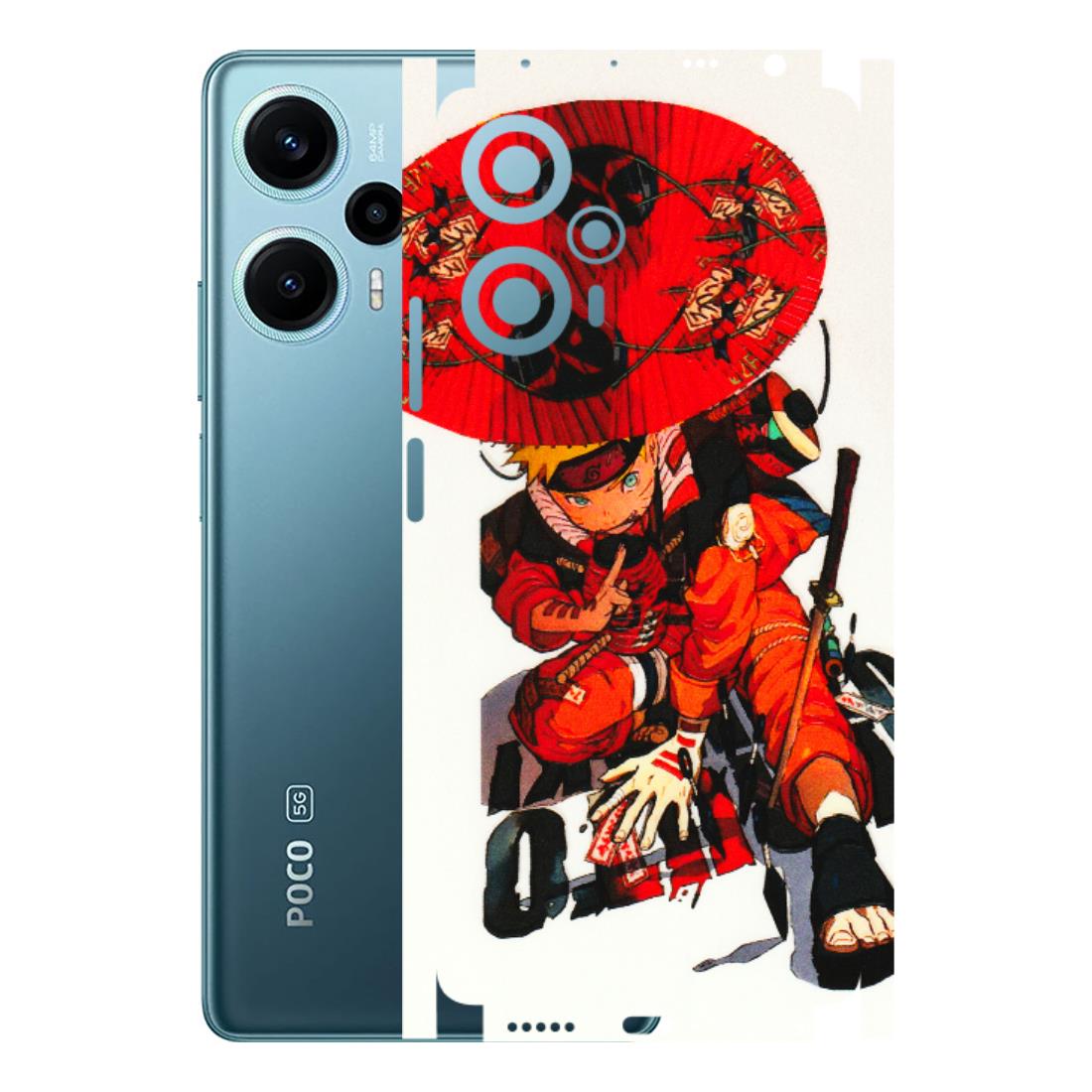 POCO Phone Skins (All Models) - Naruto - 3D Embossed Finish (L-208) Poco F5 (5G)