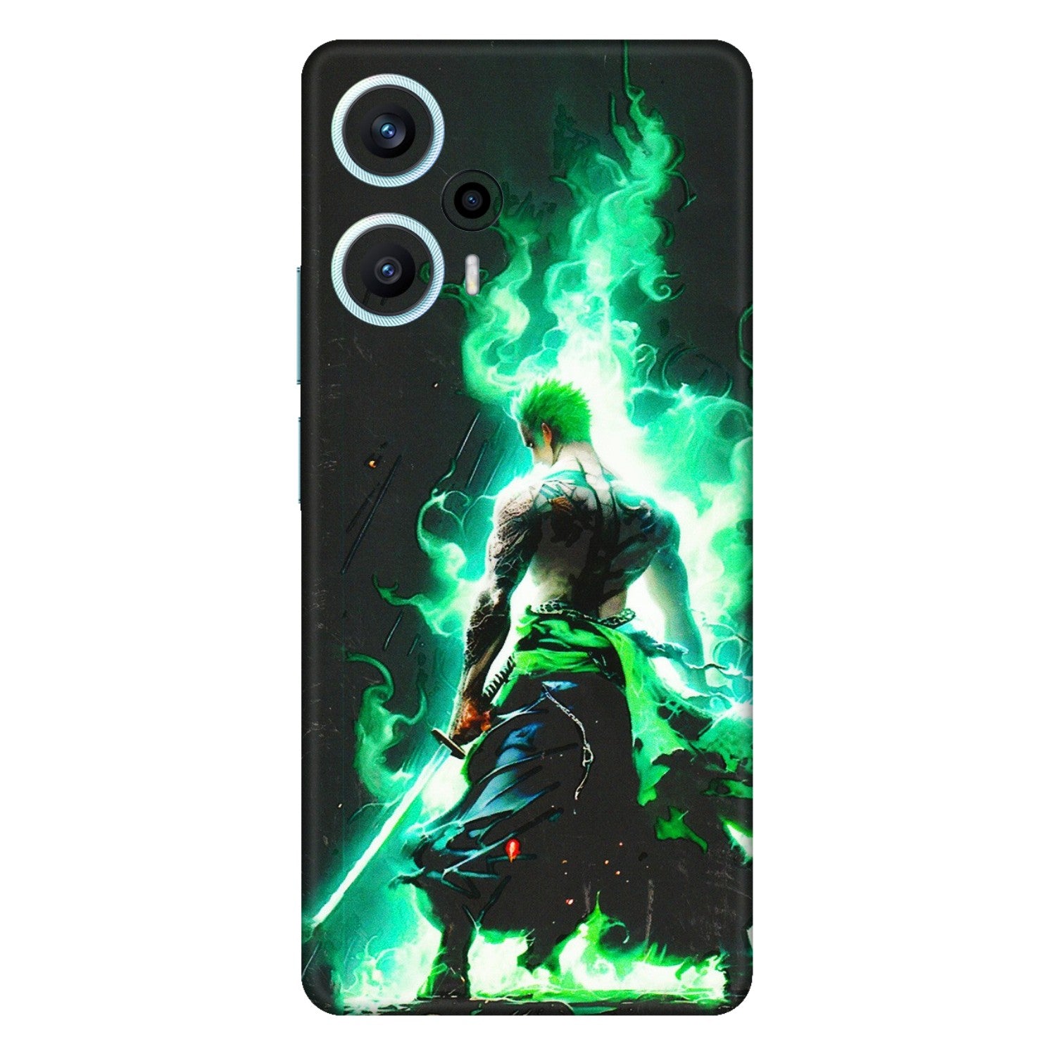 POCO Phone Skins (All Models) - Zoro Sword - 3D Embossed Finish (L-241) Poco F5 (5G)