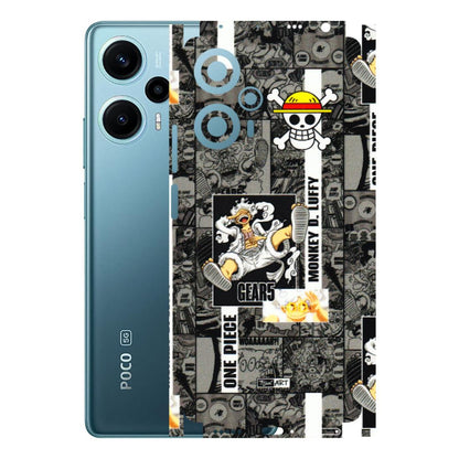 POCO Phone Skins (All Models) - Cuffy Anime MonkeyCamic - 3D Embossed Finish (L-242) Poco F5 (5G)