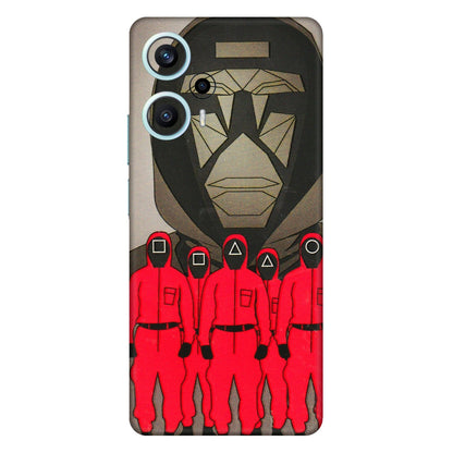 POCO Phone Skins (All Models) - Squid Game Hero - 3D Embossed Finish (L-245) Poco F5 (5G)