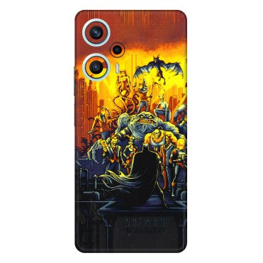 POCO Phone Skins (All Models) - Games Doodles - 3D Embossed Finish (L-24) Poco F5 (5G)