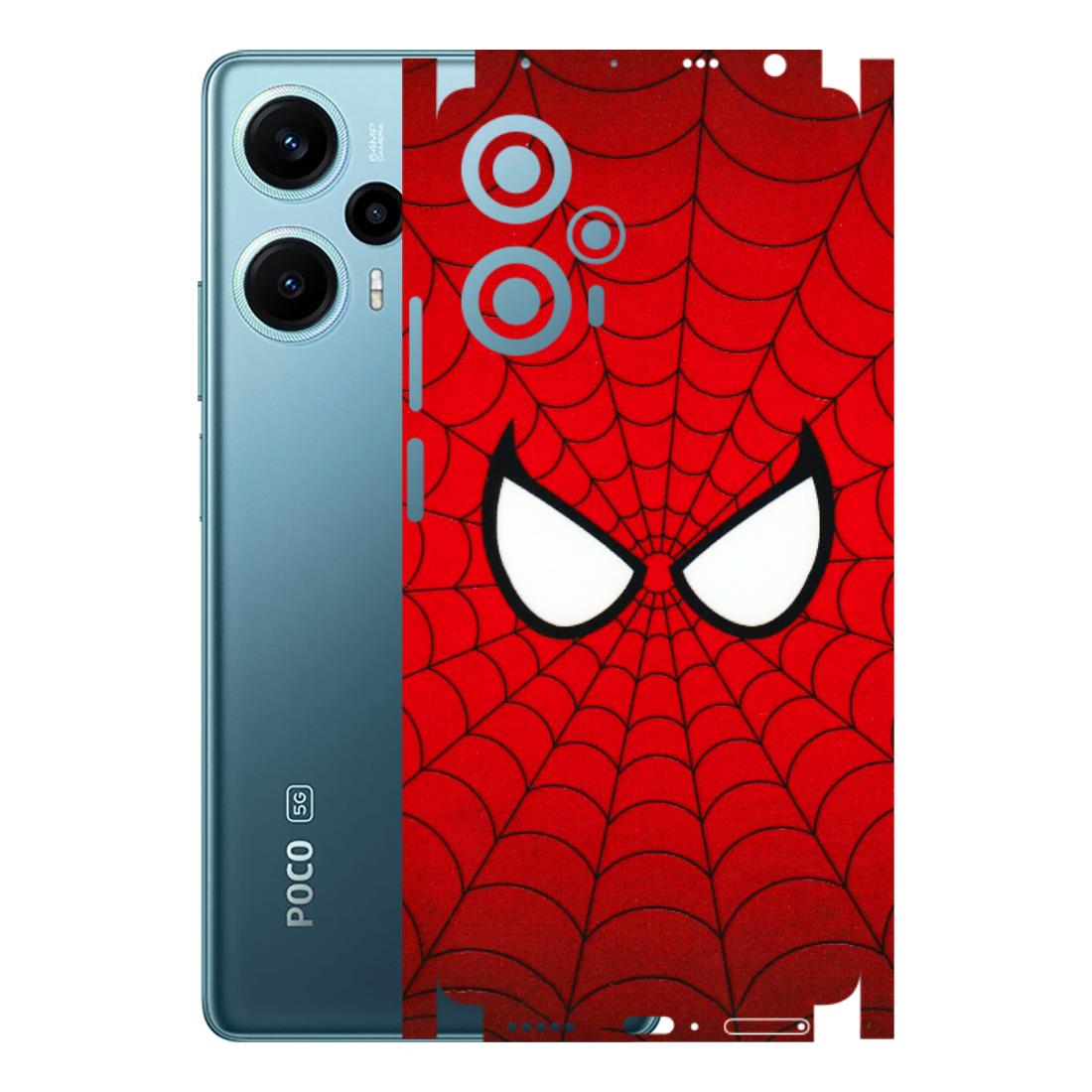 POCO Phone Skins (All Models) - Spidey Eyes - 3D Embossed Finish (L-257) Poco F5 (5G)