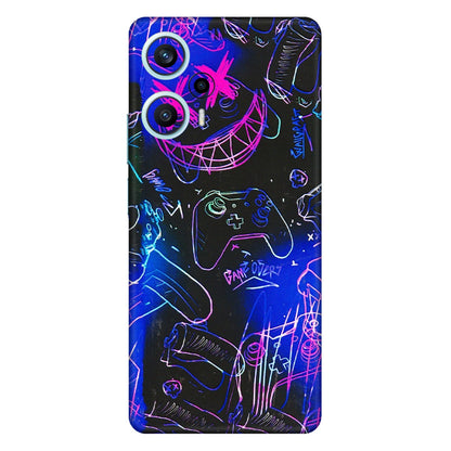 POCO Phone Skins (All Models) - Gamers Paradise - 3D Embossed Finish (L-258) Poco F5 (5G)