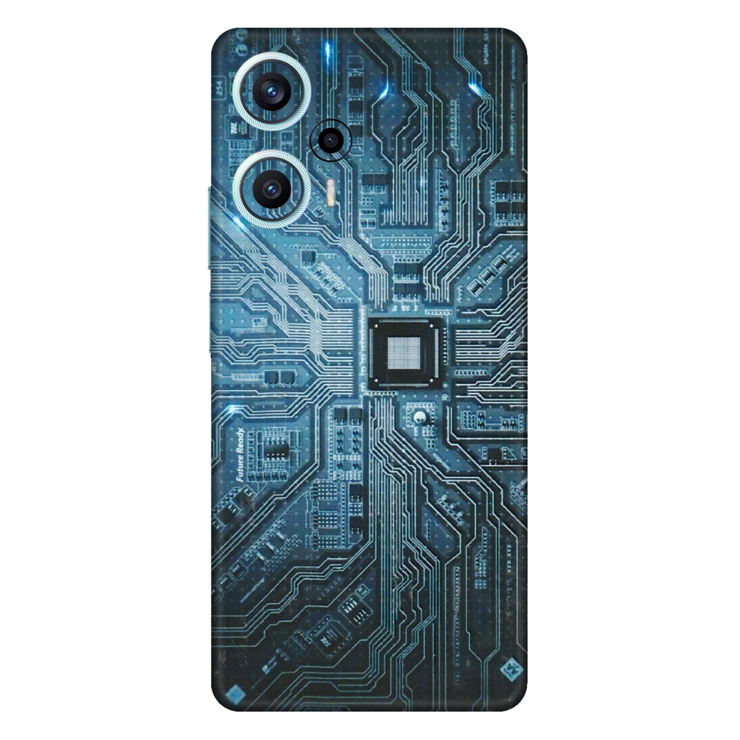 POCO Phone Skins (All Models) - Original Circuit - 3D Embossed Finish (L-267) Poco F5 (5G)