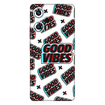 POCO Phone Skins (All Models) - Good Vibes - 3D Embossed Finish (L-282) Poco F5 (5G)