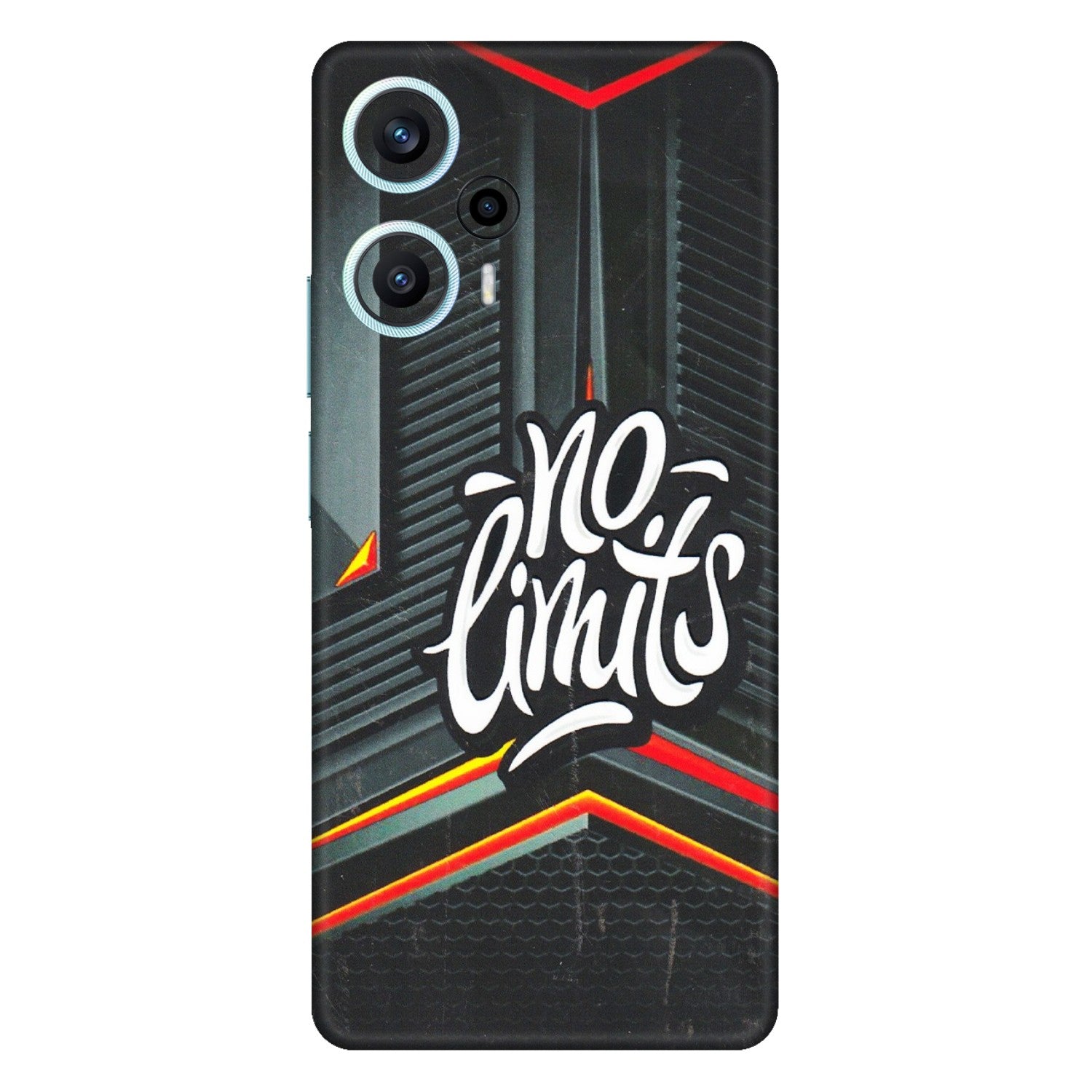 POCO Phone Skins (All Models) - No Limits - 3D Embossed Finish (L-286) Poco F5 (5G)