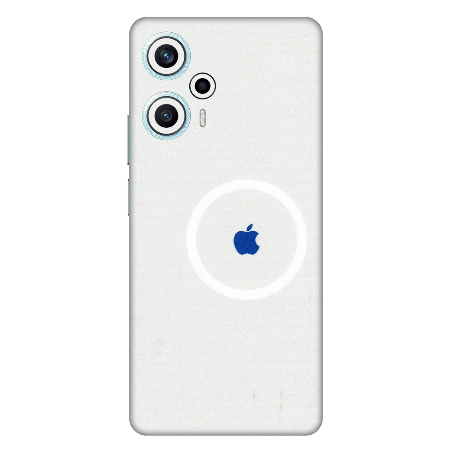 POCO Phone Skins (All Models) - iPhone Magsafe Logo - 3D Embossed Finish (L-320) Poco F5 (5G)