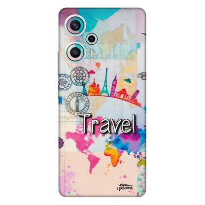 POCO Phone Skins (All Models) - Travel The Wonders - Matte Finish (M-108) Poco F5 (5G)