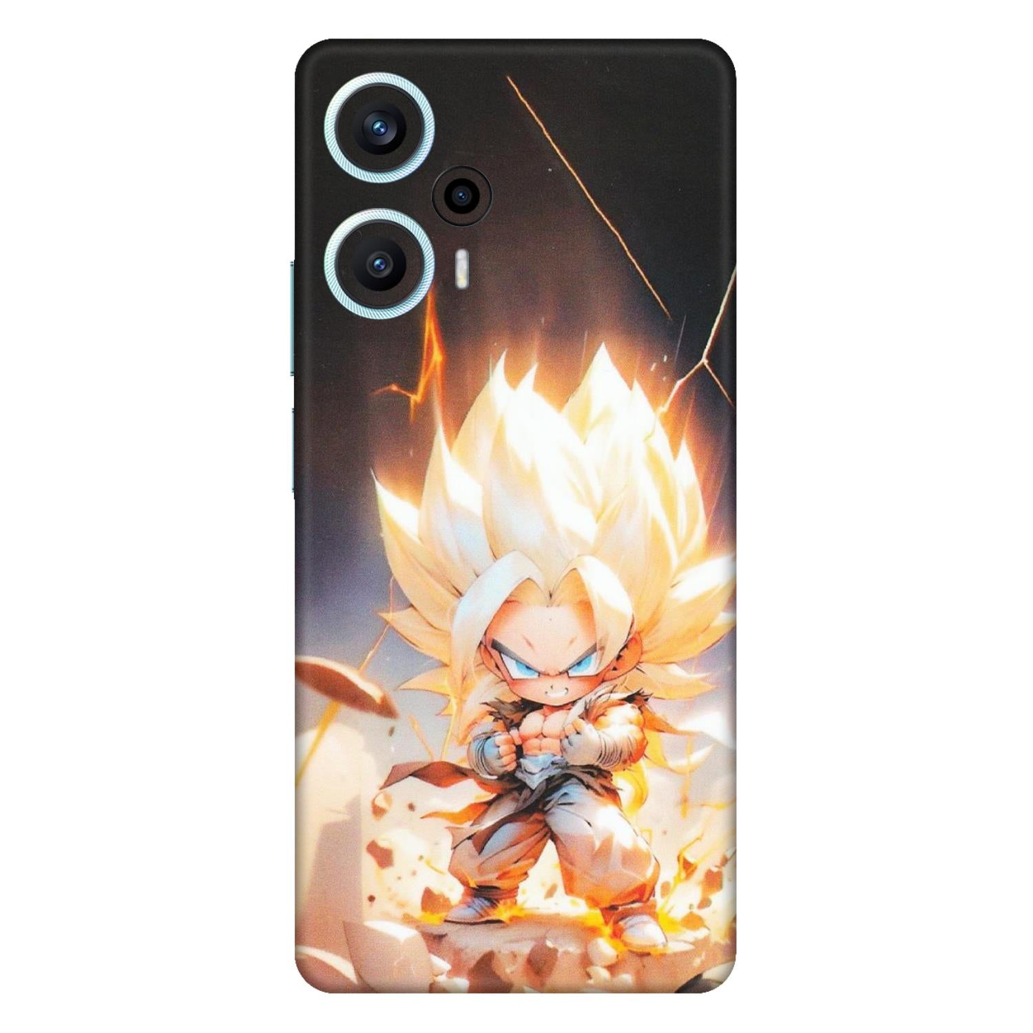 POCO Phone Skins (All Models) - Goku Dragon Cute Anime - Matte Finish (M-131) Poco F5 (5G)