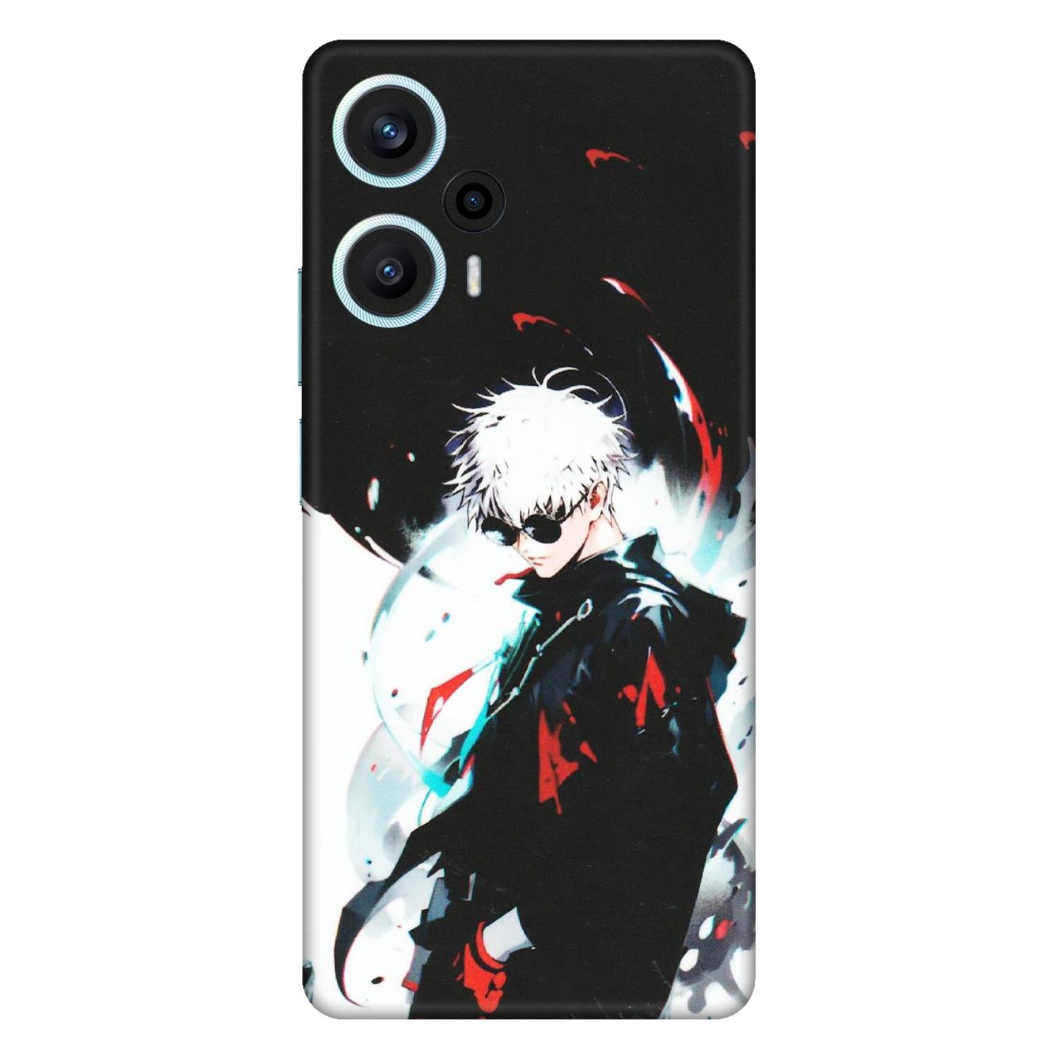 POCO Phone Skins (All Models) - Gojo Powerful Charater Kaisen Anime - Matte Finish (M-144) Poco F5 (5G)