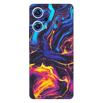 POCO Phone Skins (All Models) - Abstract Paint Classy - Matte Finish (M-15) Poco F5 (5G)