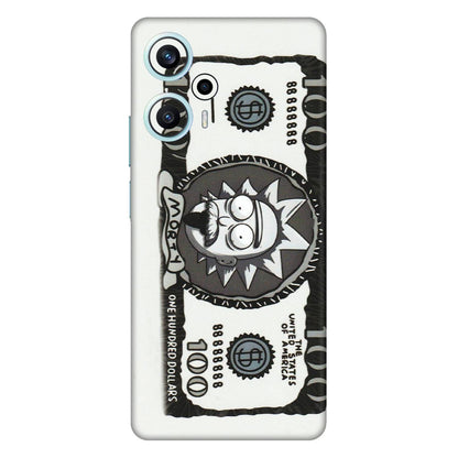 POCO Phone Skins (All Models) - Rick And Morty Hundred Dollar Anime - Matte Finish (M-161) Poco F5 (5G)