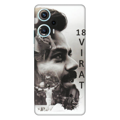 POCO Phone Skins (All Models) - Virat Kohli Cricketer - Matte Finish (M-163) Poco F5 (5G)