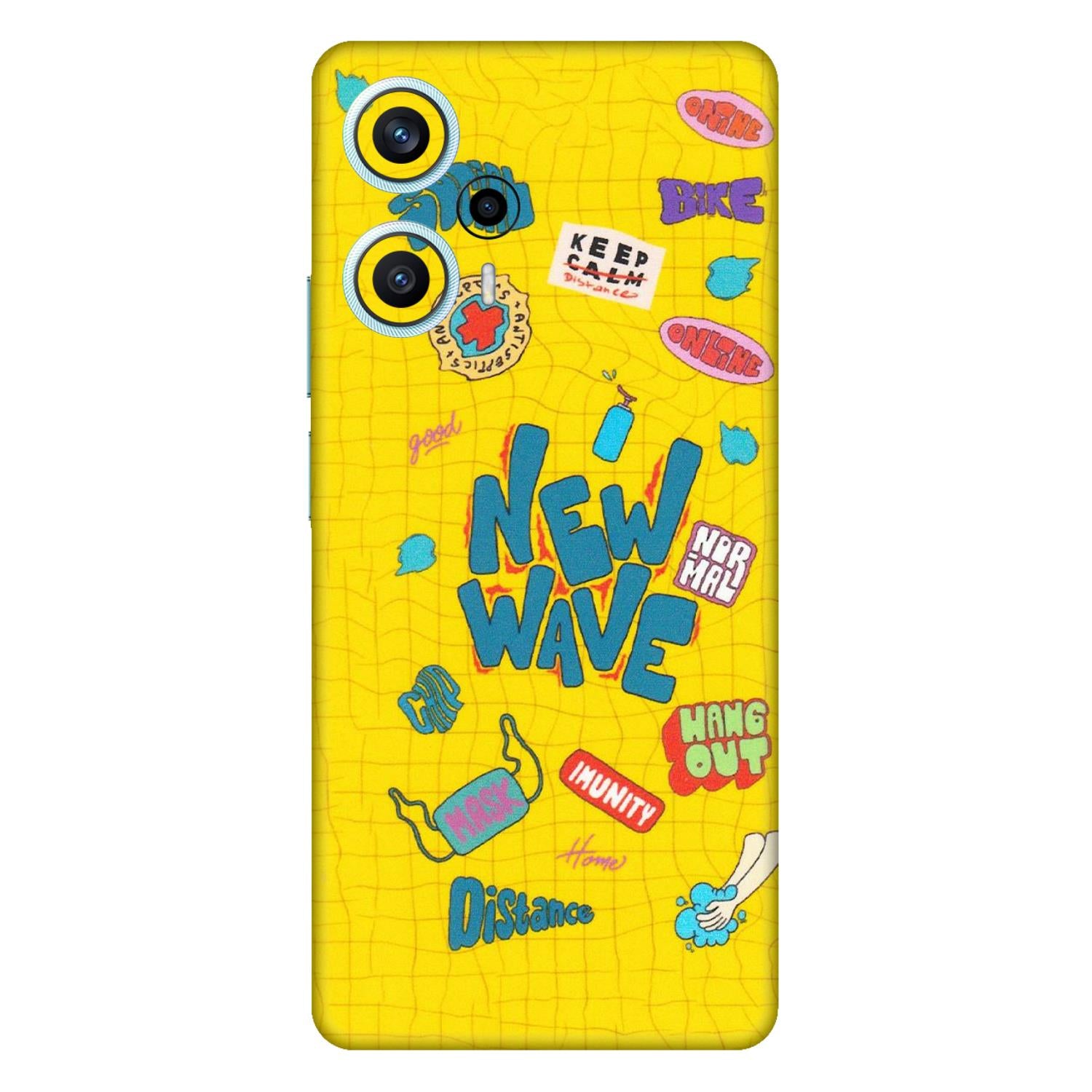 POCO Phone Skins (All Models) - New Wave Life - Matte Finish (M-17) Poco F5 (5G)