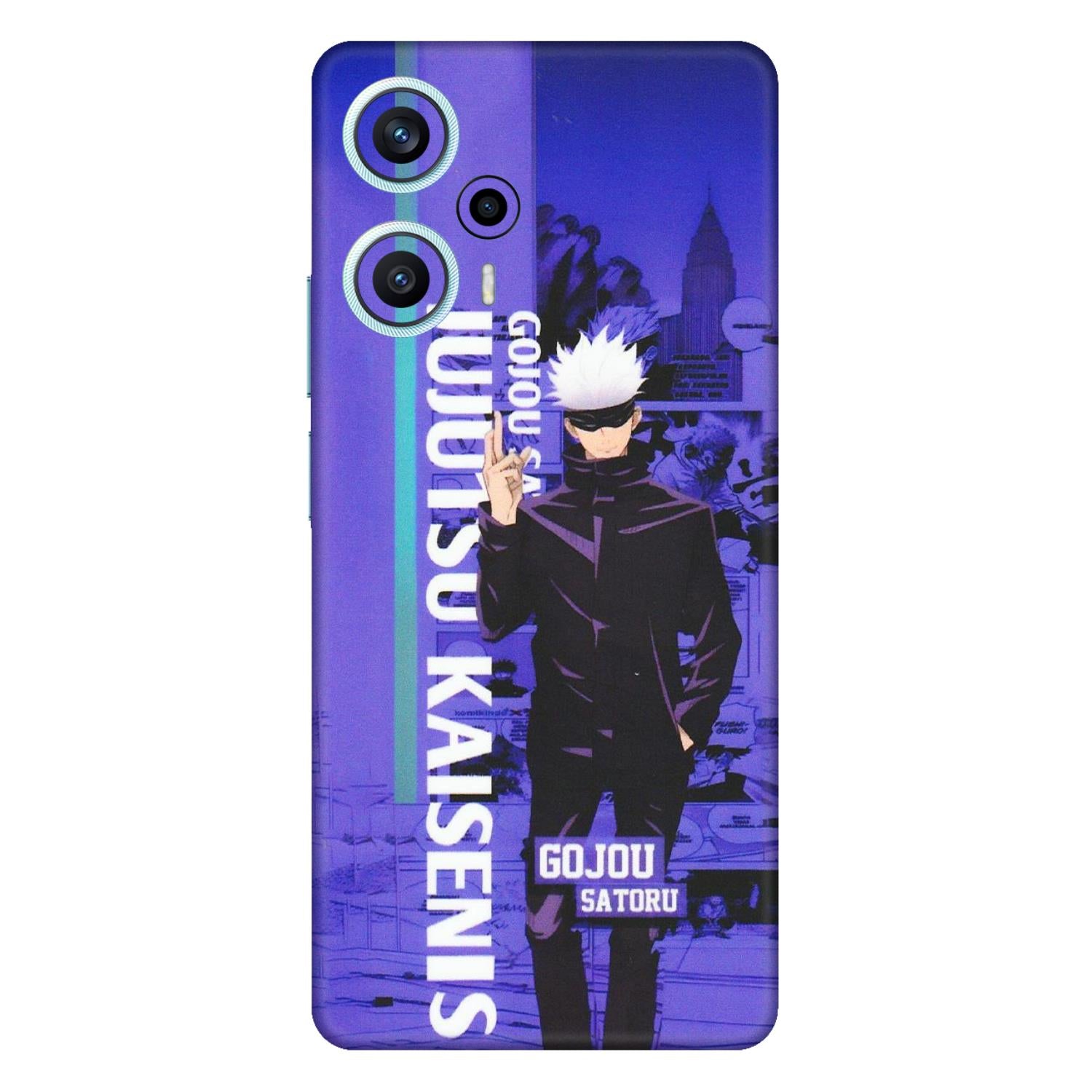POCO Phone Skins (All Models) - Jujutsu Kaisen Gojo - Matte Finish (M-05) Poco F5 (5G)