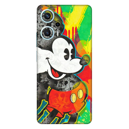POCO Phone Skins (All Models) - Multiple Mickey With Colourful Texture - Matte Finish (M-84) Poco F5 (5G)