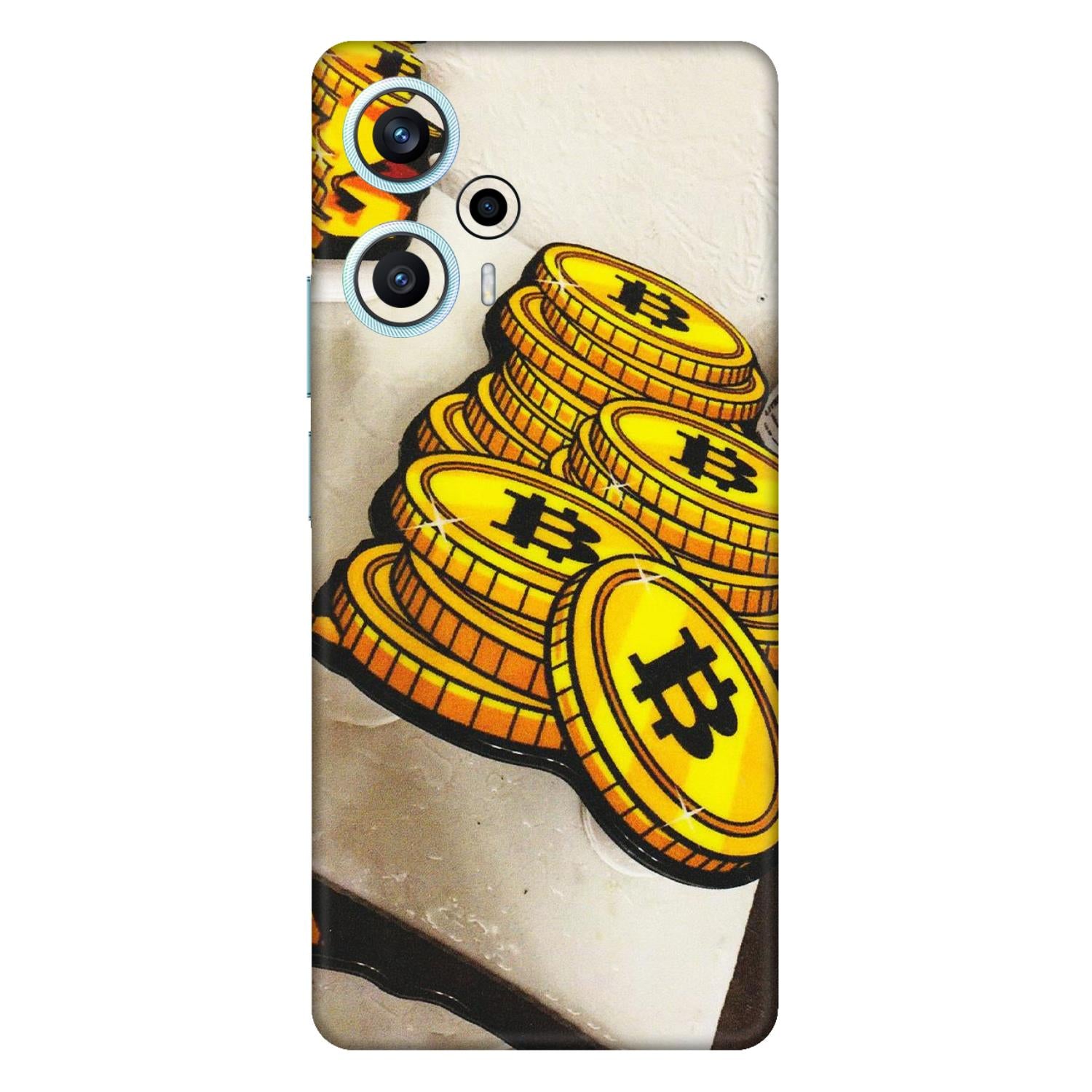 POCO Phone Skins (All Models) - Billionaire Bitcoin Collection - Matte Finish (M-92) Poco F5 (5G)