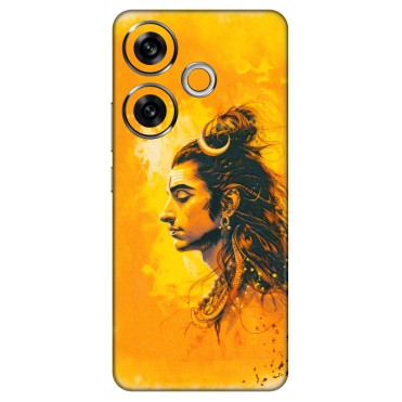 POCO Phone Skins (All Models) - Shiv Shakti - 3D Embossed Finish (L-14) Poco F6 (5G)