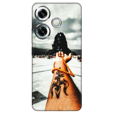 POCO Phone Skins (All Models) - Jai Adiyogi Mahakaal - 3D Embossed Finish (L-164) Poco F6 (5G)
