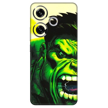 POCO Phone Skins (All Models) - Hulk - 3D Embossed Finish (L-180) Poco F6 (5G)