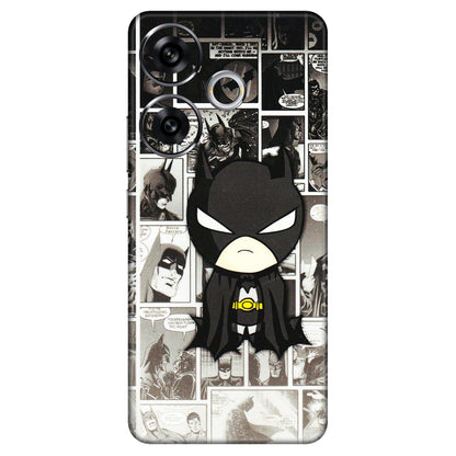 POCO Phone Skins (All Models) - Toon Batman - 3D Embossed Finish (L-182) Poco F6 (5G)