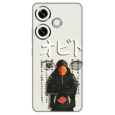 POCO Phone Skins (All Models) - Obito Anime Eye - 3D Embossed Finish (L-19) Poco F6 (5G)