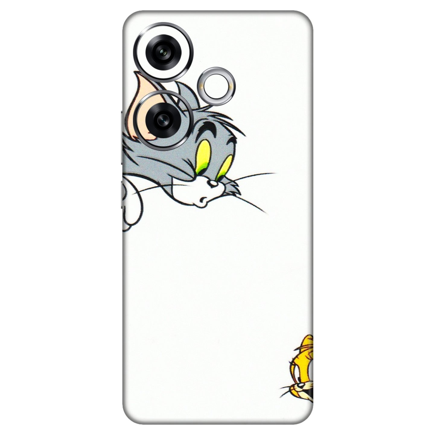 POCO Phone Skins (All Models) - Cute Tom And Jerry - 3D Embossed Finish (L-220) Poco F6 (5G)