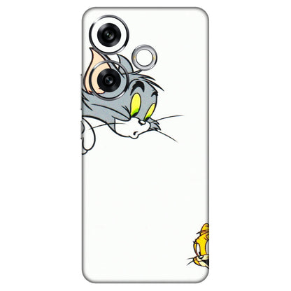 POCO Phone Skins (All Models) - Cute Tom And Jerry - 3D Embossed Finish (L-220) Poco F6 (5G)