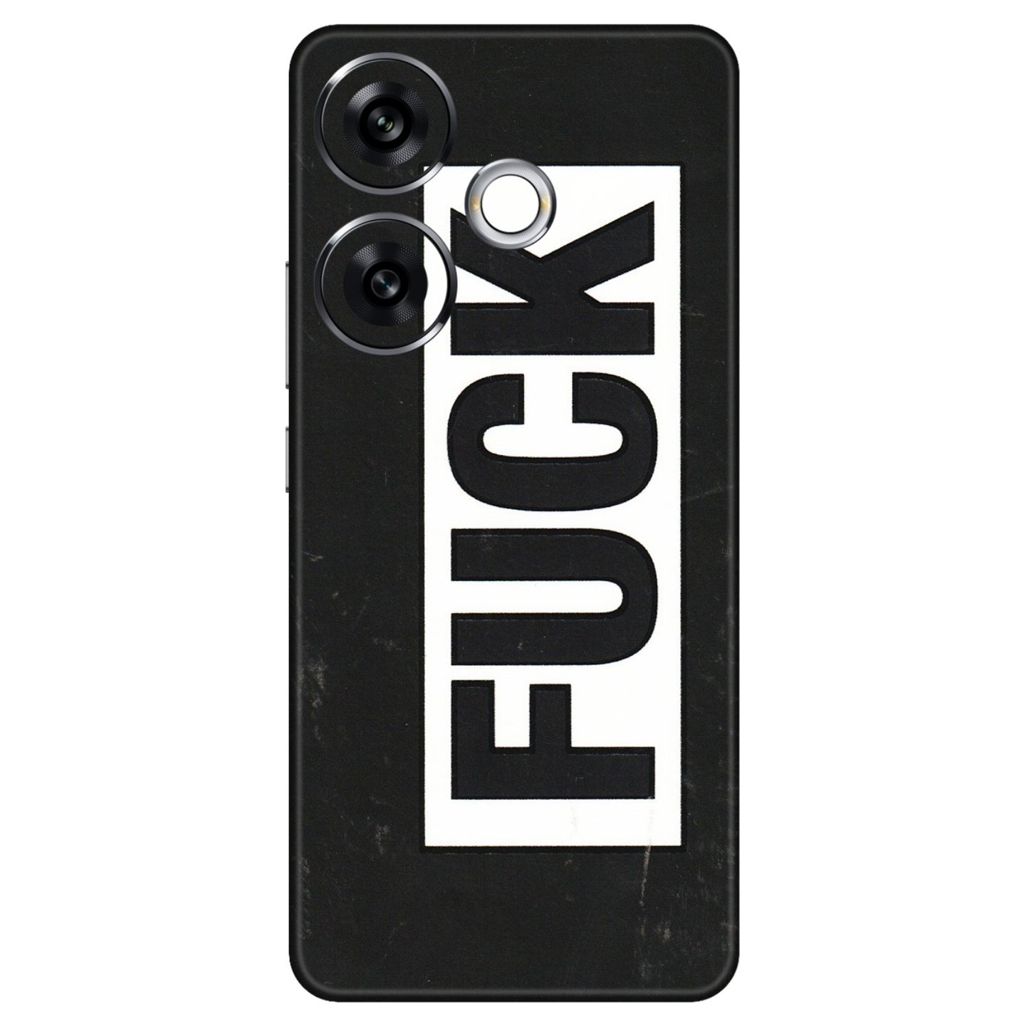 POCO Phone Skins (All Models) - The F Word - 3D Embossed Finish (L-255) Poco F6 (5G)