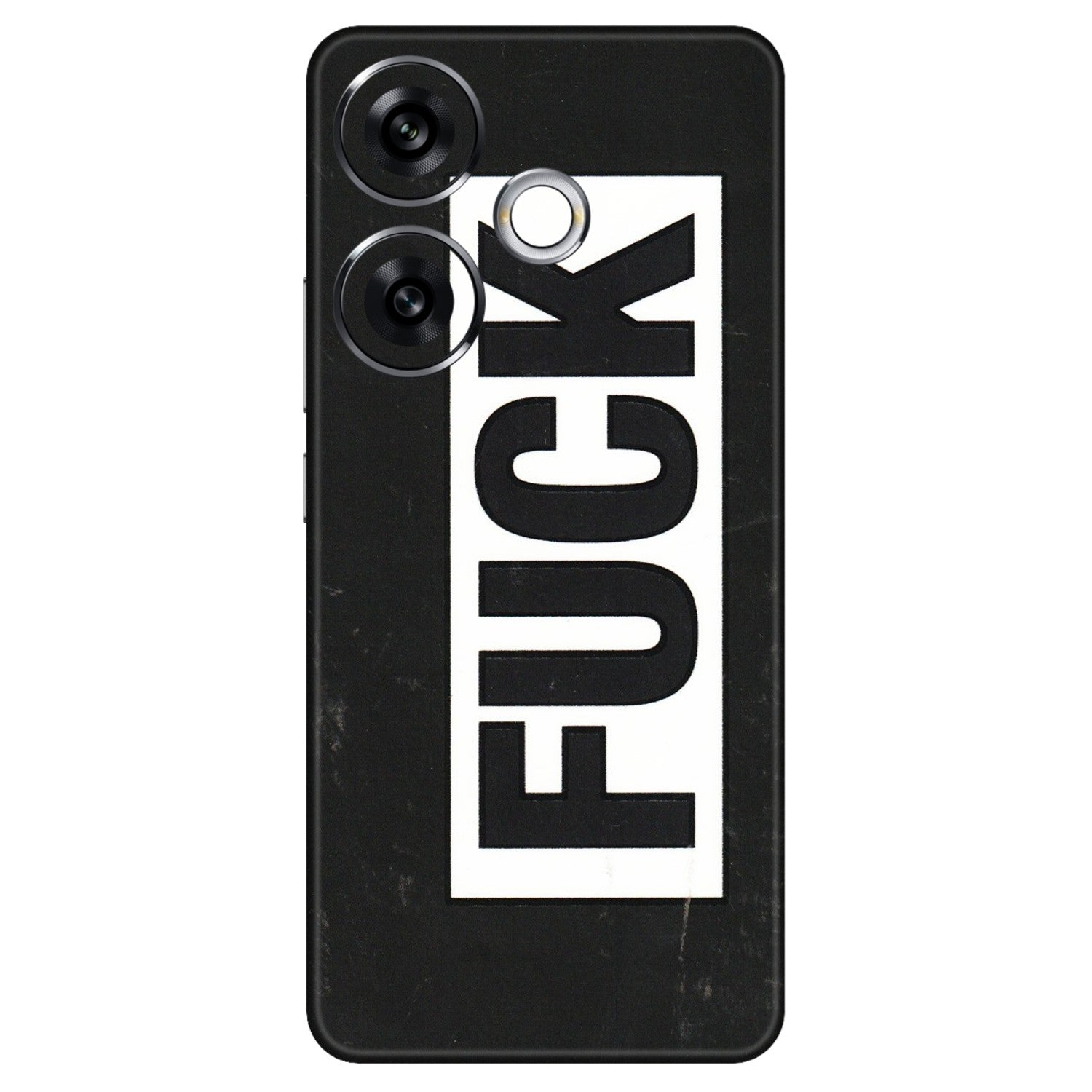 POCO Phone Skins (All Models) - The F Word - 3D Embossed Finish (L-255) Poco F6 (5G)