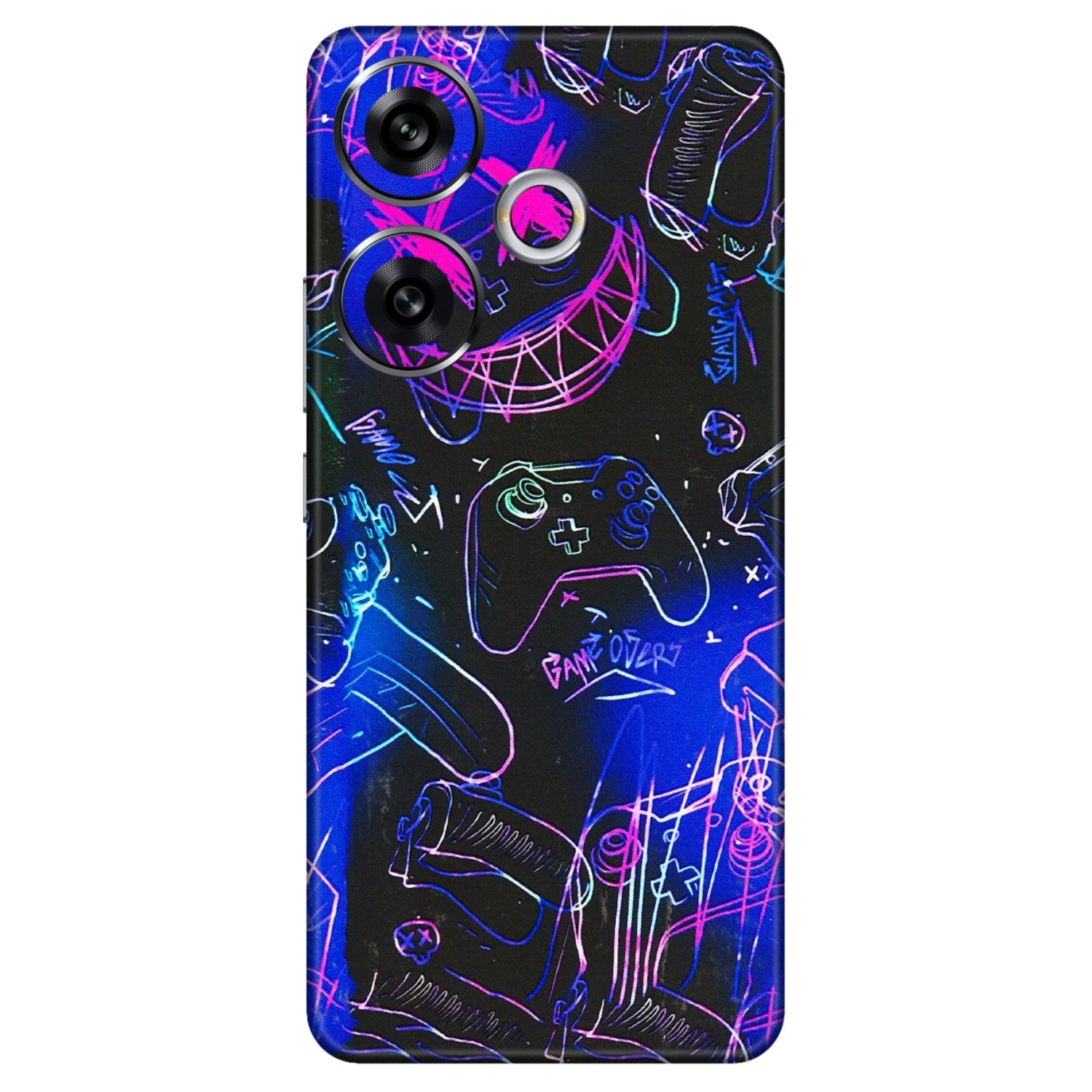 POCO Phone Skins (All Models) - Gamers Paradise - 3D Embossed Finish (L-258) Poco F6 (5G)