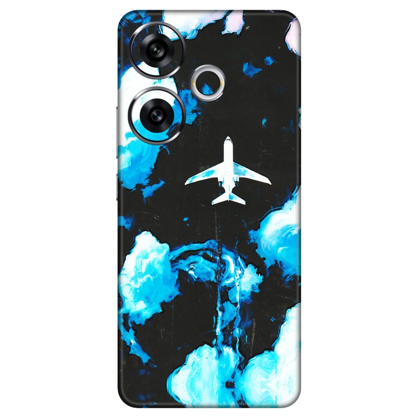 POCO Phone Skins (All Models) - Travel In Airline - 3D Embossed Finish (L-264) Poco F6 (5G)