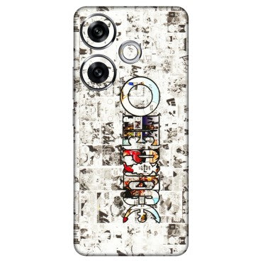 POCO Phone Skins (All Models) - One Piece Manga - 3D Embossed Finish (L-26) Poco F6 (5G)