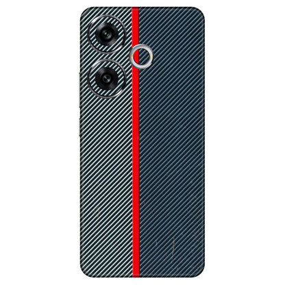 POCO Phone Skins (All Models) - Blue Sober Lines - 3D Embossed Finish (L-305) Poco F6 (5G)