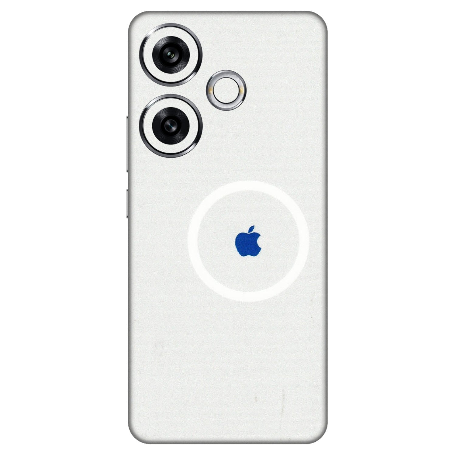 POCO Phone Skins (All Models) - iPhone Magsafe Logo - 3D Embossed Finish (L-320) Poco F6 (5G)