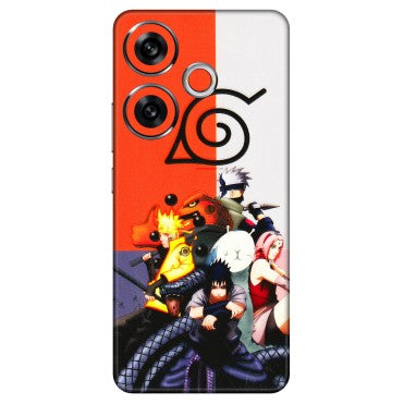 POCO Phone Skins (All Models) - Naruto Final Fight - 3D Embossed Finish (L-33) Poco F6 (5G)