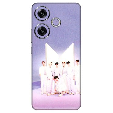 POCO Phone Skins (All Models) - BTS - 3D Embossed Finish (L-94) Poco F6 (5G)