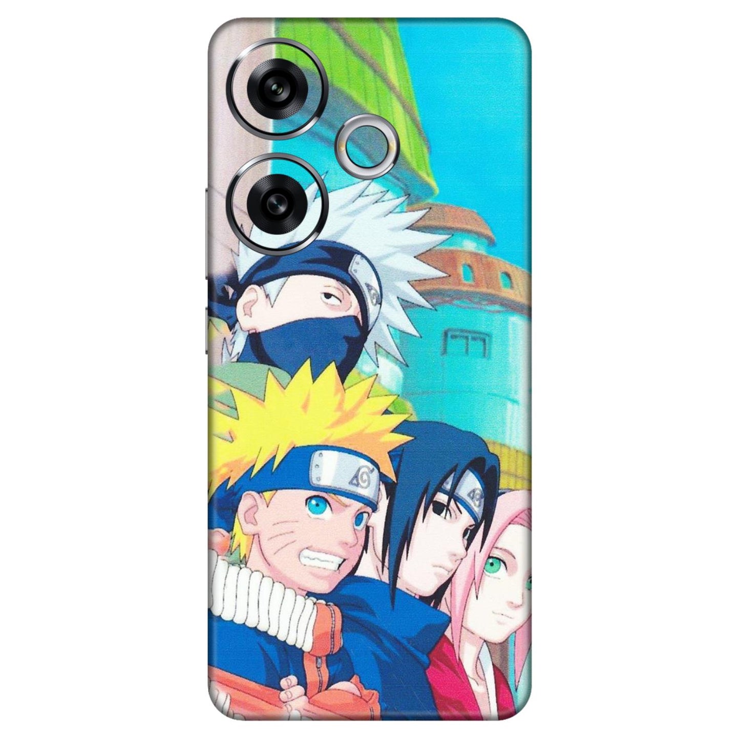 POCO Phone Skins (All Models) - Team Minato And Kakashi - Matte Finish (M-101) Poco F6 (5G)