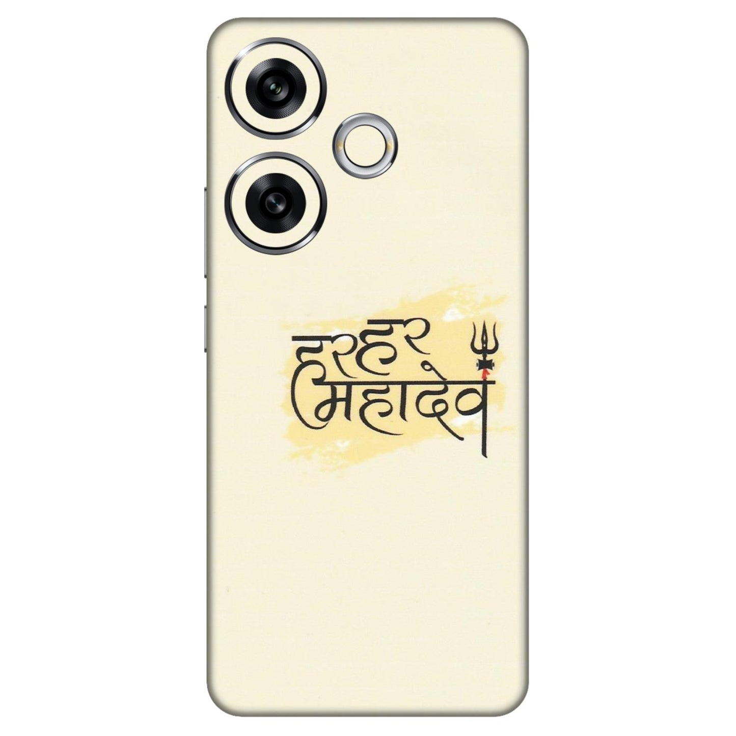 POCO Phone Skins (All Models) - Har Har Mahadev - Matte Finish (M-10) Poco F6 (5G)