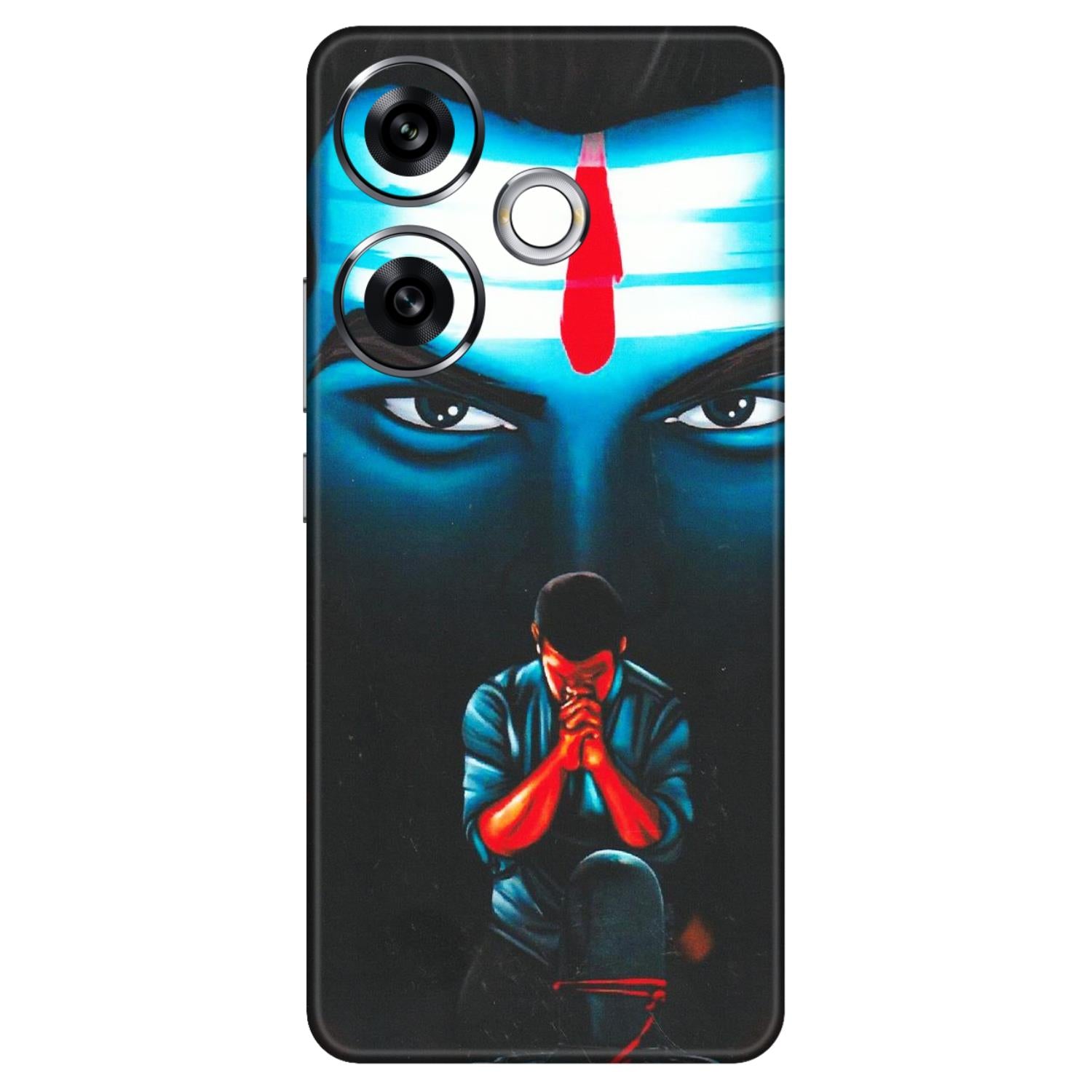 POCO Phone Skins (All Models) - Mahakal Bhakt - Matte Finish (M-112) Poco F6 (5G)