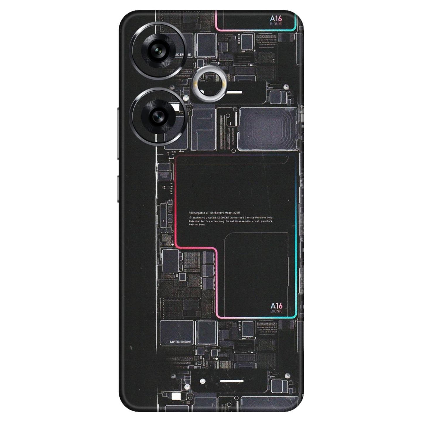 POCO Phone Skins (All Models) - Motherboard Circuit Layout - Matte Finish (M-117) Poco F6 (5G)