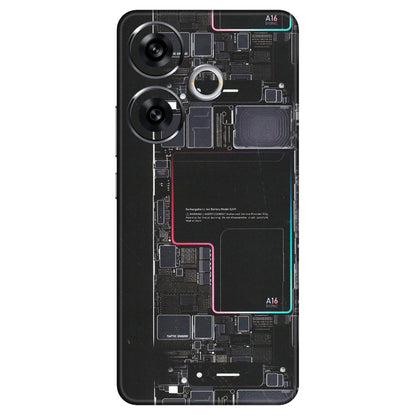 POCO Phone Skins (All Models) - Motherboard Circuit Layout - Matte Finish (M-117) Poco F6 (5G)