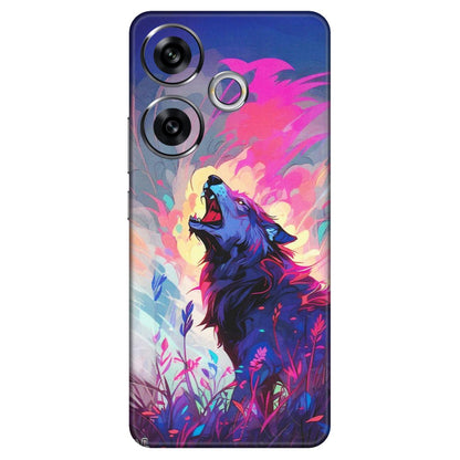 POCO Phone Skins (All Models) - New Wild Wolf Abstract - Matte Finish (M-125) Poco F6 (5G)