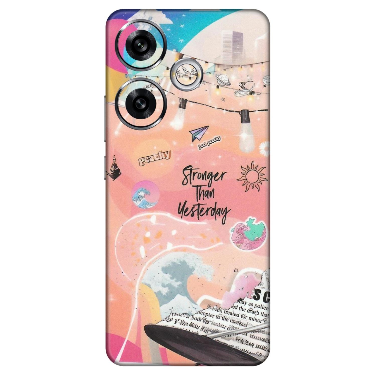 POCO Phone Skins (All Models) - Stronger Then Yesterday - Matte Finish (M-128) Poco F6 (5G)
