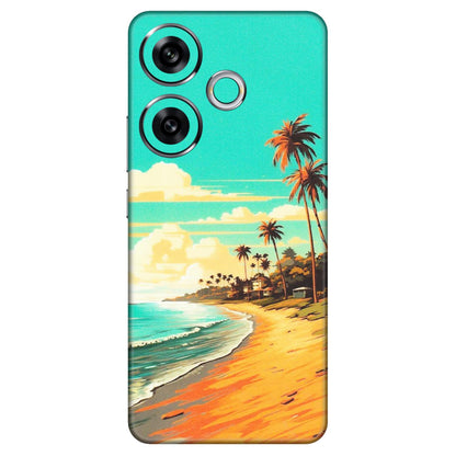 POCO Phone Skins (All Models) - Miami Beach - Matte Finish (M-136) Poco F6 (5G)