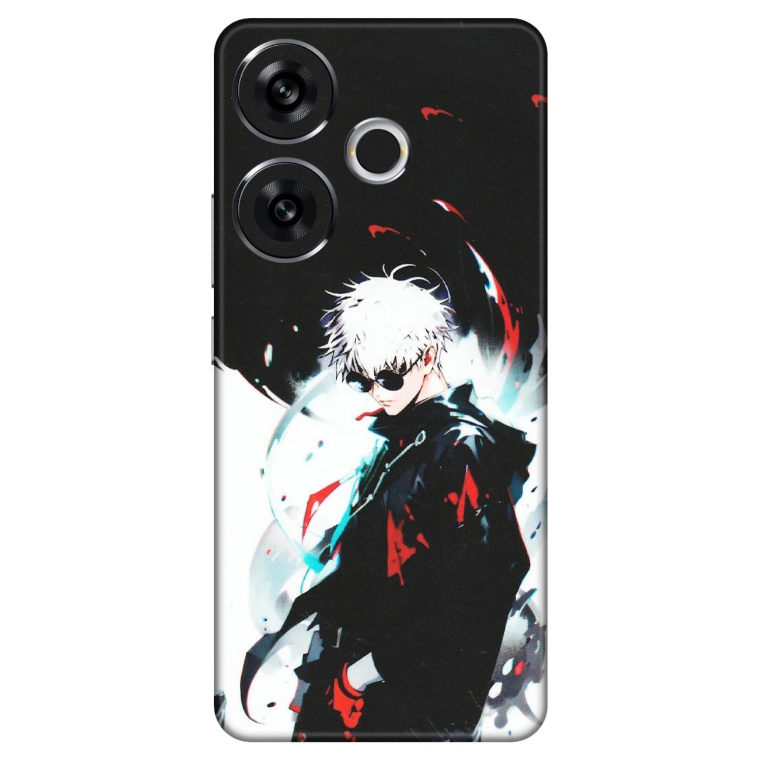POCO Phone Skins (All Models) - Gojo Powerful Charater Kaisen Anime - Matte Finish (M-144) Poco F6 (5G)