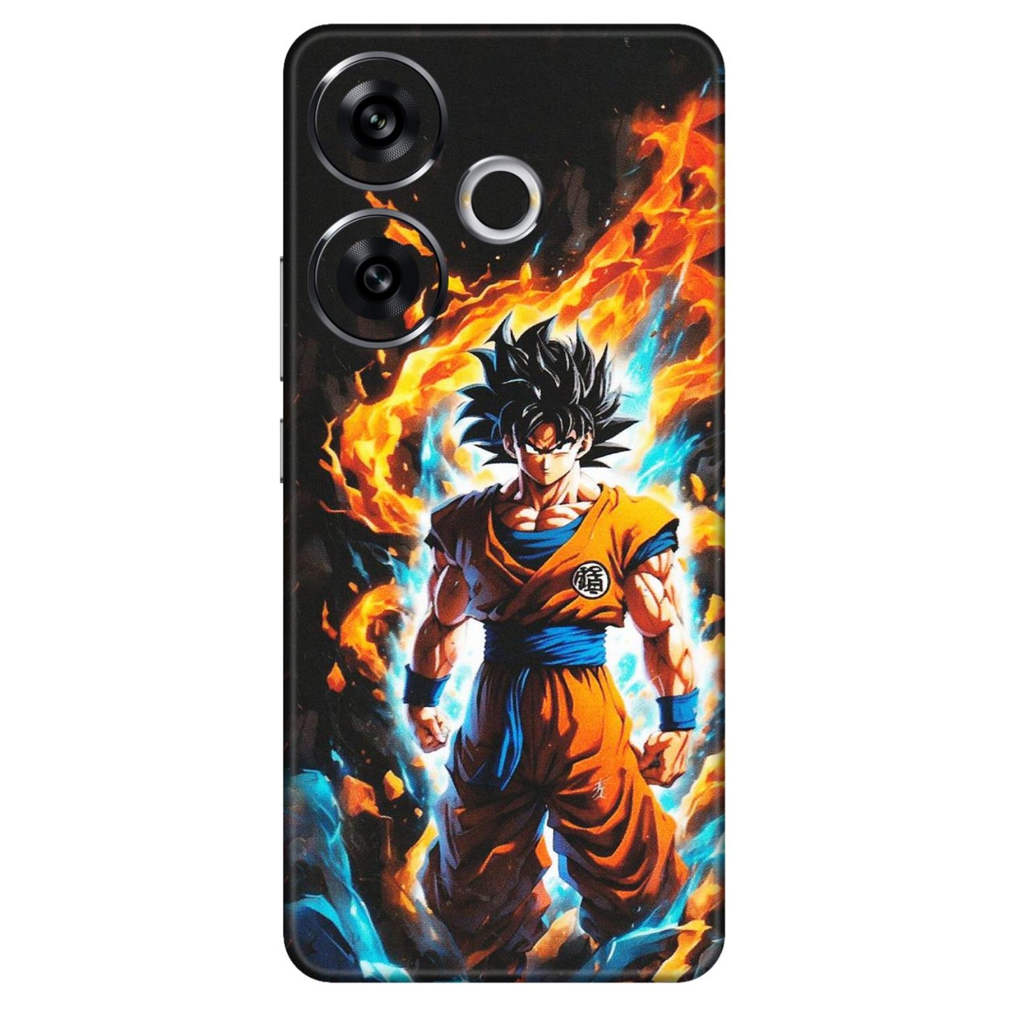 POCO Phone Skins (All Models) - Goku Transformation Anime - Matte Finish (M-159) Poco F6 (5G)