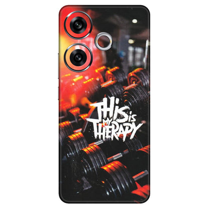 POCO Phone Skins (All Models) - GYM Lover Therapy - Matte Finish (M-160) Poco F6 (5G)