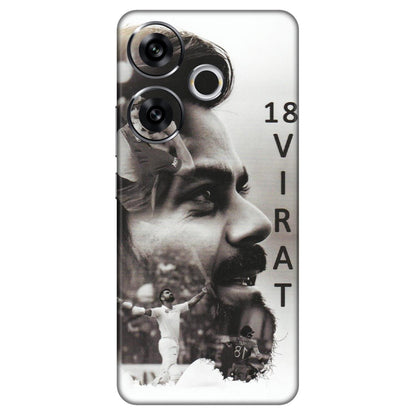 POCO Phone Skins (All Models) - Virat Kohli Cricketer - Matte Finish (M-163) Poco F6 (5G)